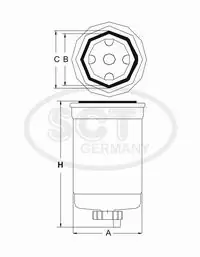 Fuel Filter ST 6106