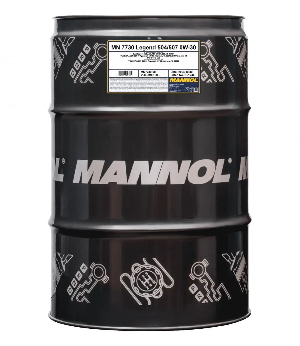모터 오일 Mannol Legend 504/507 0W-30 MN7730-60