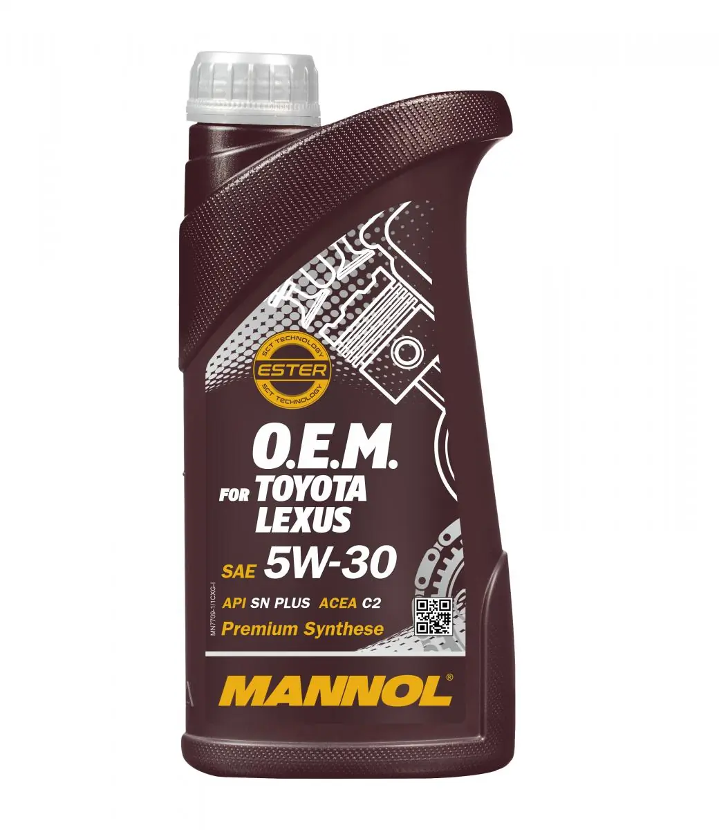 Engine Oil Mannol 7709 for Toyota Lexus 5W-30 MN7709-1