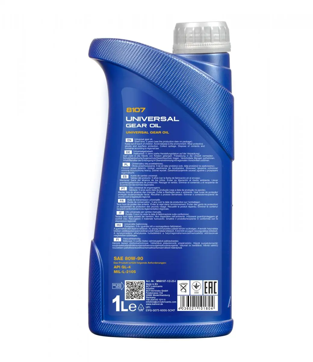 Transmission Oil Mannol Universal 80W-90 GL-4 MN8107-1