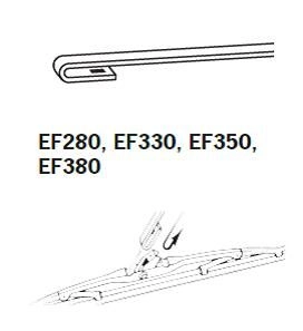Wiper Blade TRICO EXACT FIT CONVENTIONAL EF280