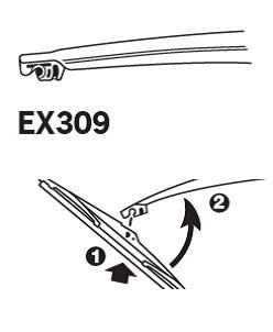 Wiper Blade TRICO EXACT FIT REAR EX309
