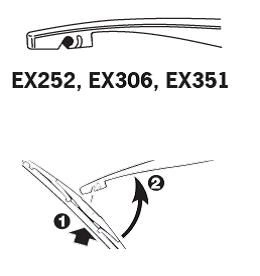 Wiper Blade TRICO EXACT FIT REAR EX351