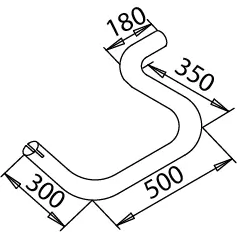 Exhaust Pipe 51297