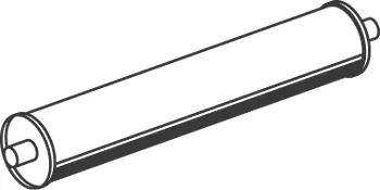 Centre/Rear Muffler 50360