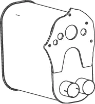 Centre Muffler 49387