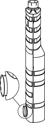 Centre Muffler 80454