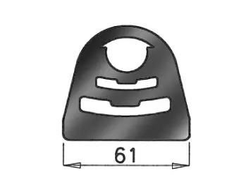 Mount, exhaust system 50985