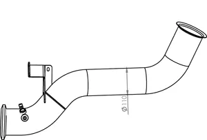 Exhaust Pipe 48165