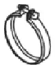 Clamping Piece, exhaust system 68899