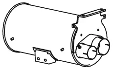 Centre Muffler 47344