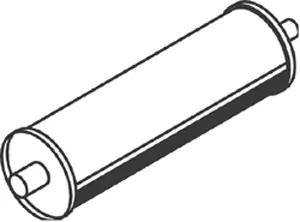 Centre Muffler 50445