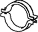 Clamping Piece, exhaust system 47881