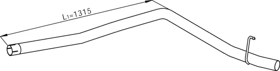 Exhaust Pipe 28609