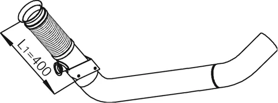 Exhaust Pipe 28136
