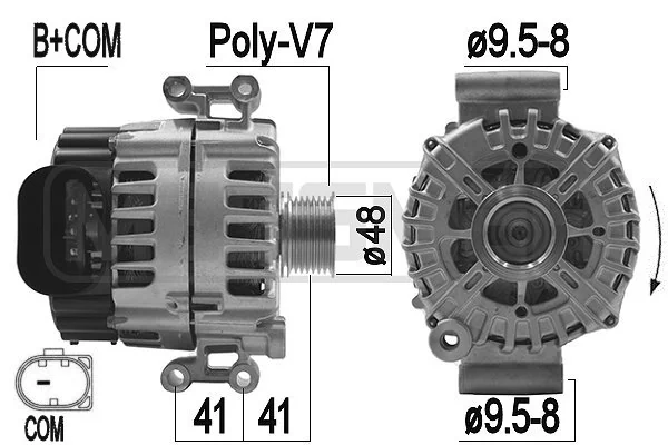 BOSCH 1 327 011 002 Solenoid Valve