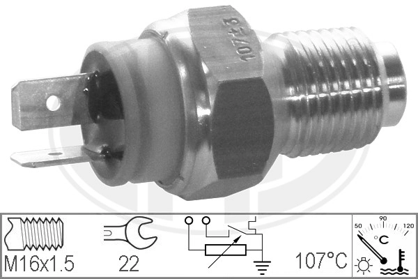 Sensor, coolant temperature 330148