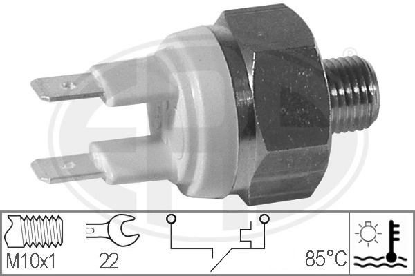 Temperature Switch, coolant warning lamp 330159