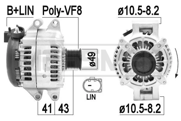 BOSCH 1 410 101 011 Washer