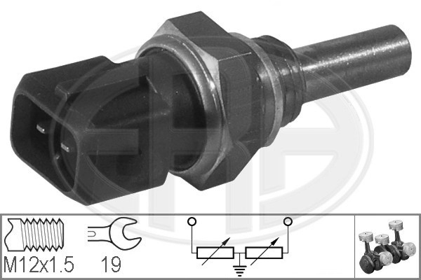 Sensor, coolant temperature 330133