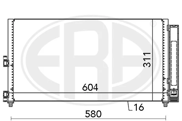 ERA 667000 Condenser, air conditioning