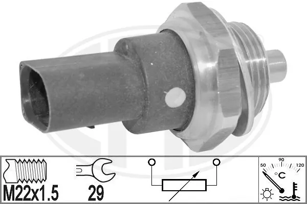 Sensor, coolant temperature 330923