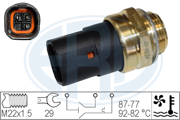 Temperature Switch, radiator fan 330219