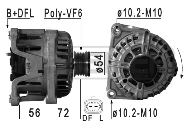 ERA 210943 Alternator