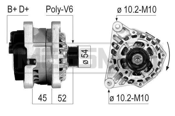 ERA 210239 Alternator