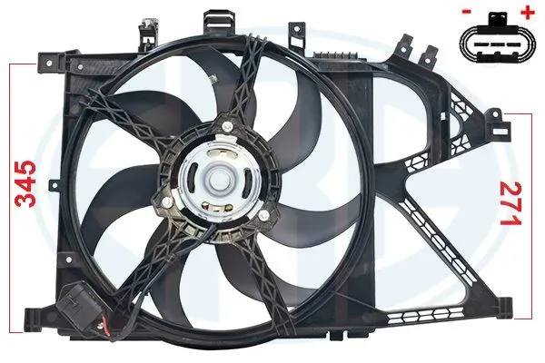 Fan, engine cooling 352127