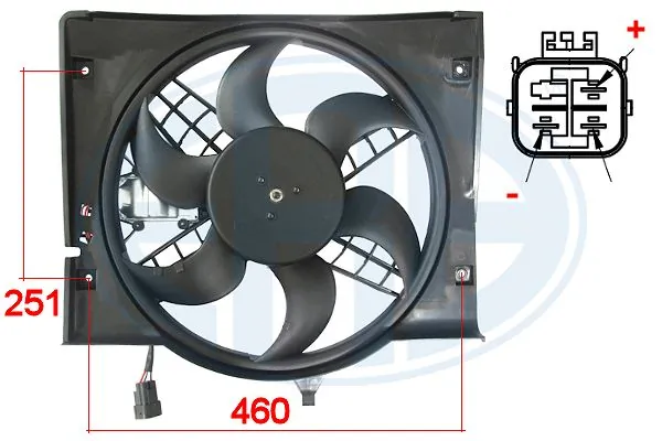 Fan, engine cooling 352010