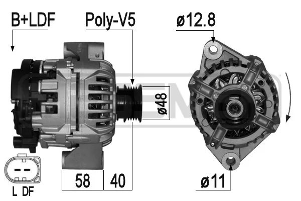 ERA 209066A Alternator