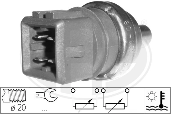 Sensor, coolant temperature 330497