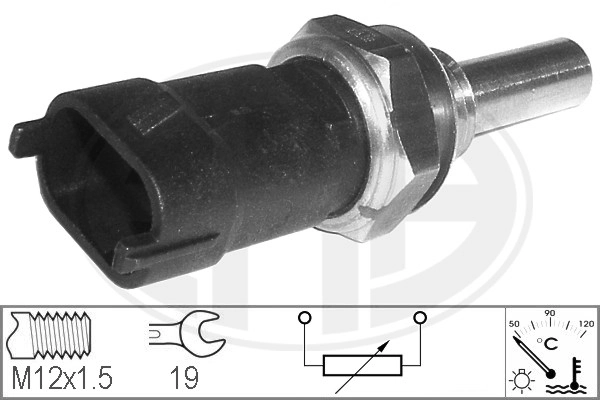 Sensor, coolant temperature 330509