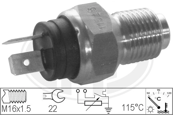 Sensor, coolant temperature 330314