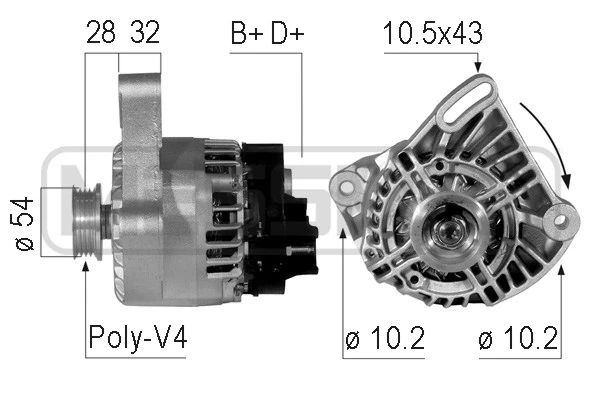 ERA 210746 Alternator