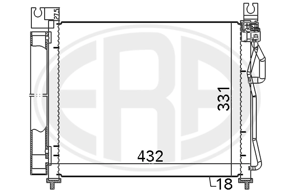 Condenser, air conditioning 667119