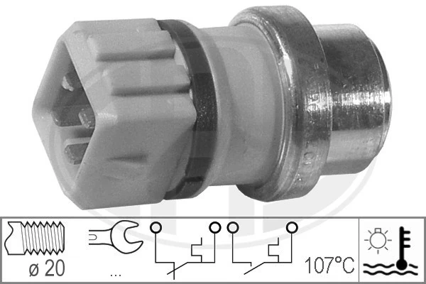 Sensor, coolant temperature 330288