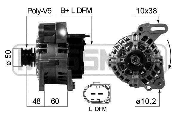 ERA 210671 Alternator