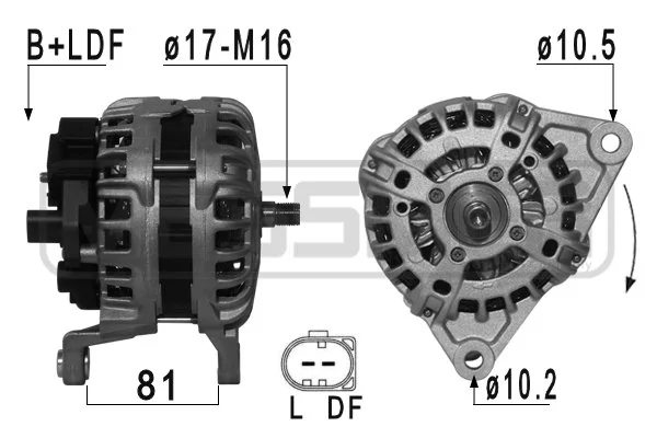 ERA 209025 Alternator