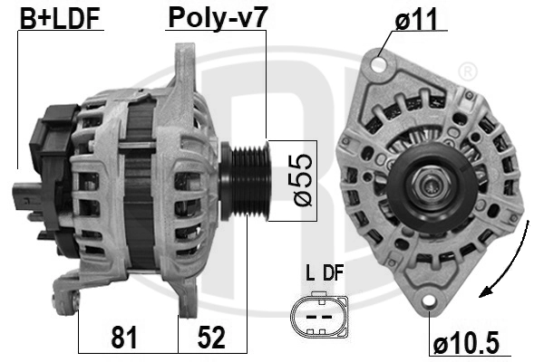 BOSCH 1 410 203 010 Seal