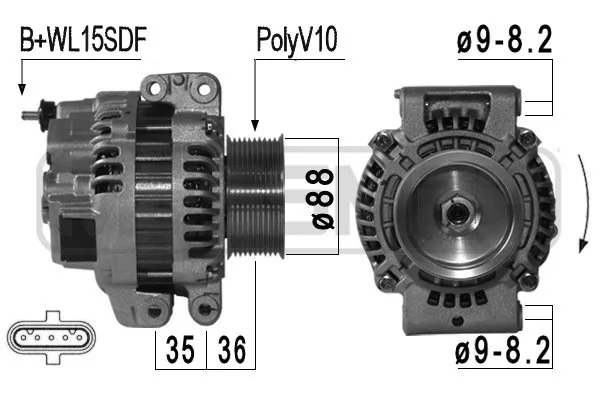ERA 210917 Alternator