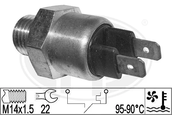 Temperature Switch, radiator fan 331019