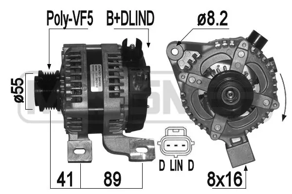 ERA 209396 Alternator