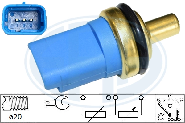 Sensor, coolant temperature 330742