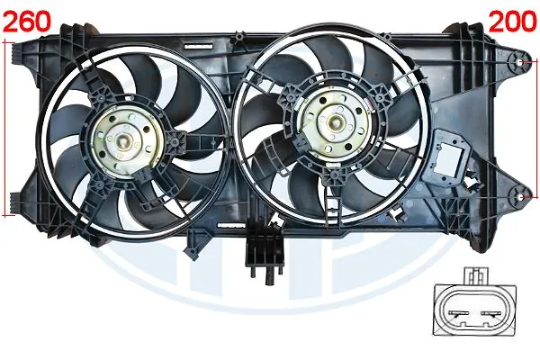 Fan, engine cooling 352073