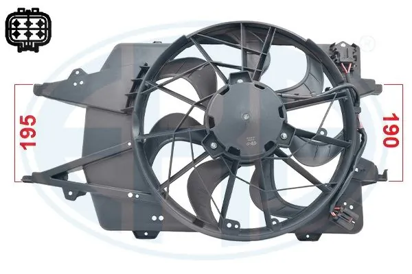 Fan, engine cooling 352082