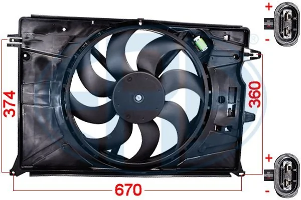 ERA 352134 Fan, engine cooling