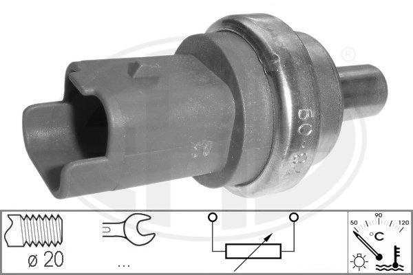 Sensor, coolant temperature 330502