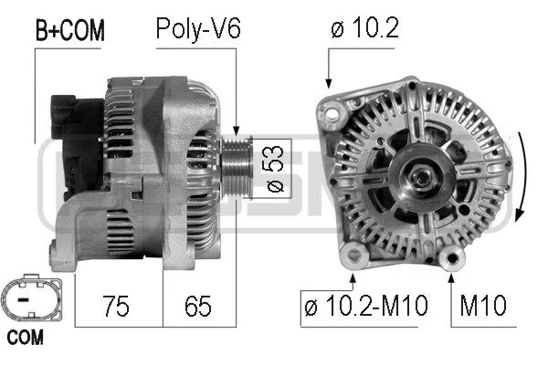 ERA 210735 Alternator